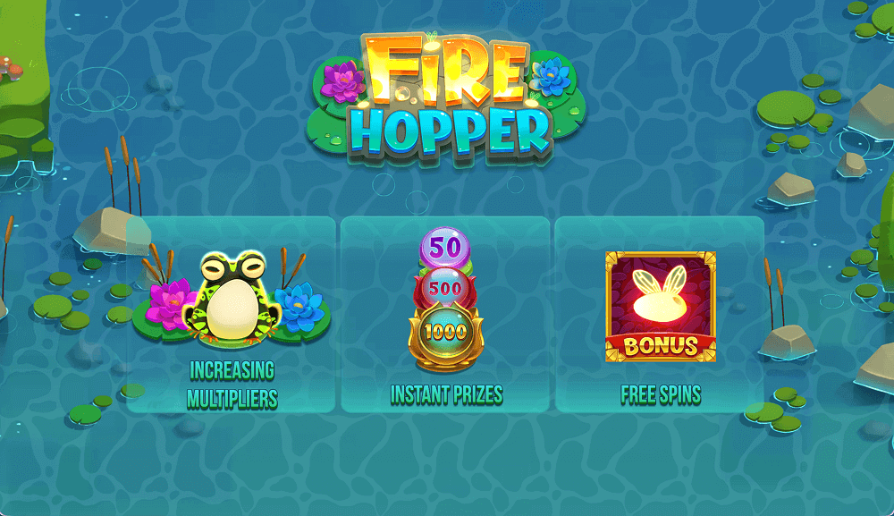 Основная информация о слоте Fire Hopper
